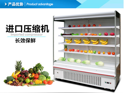 超市保鲜设备全解析 从风幕柜到冷藏立式展示柜